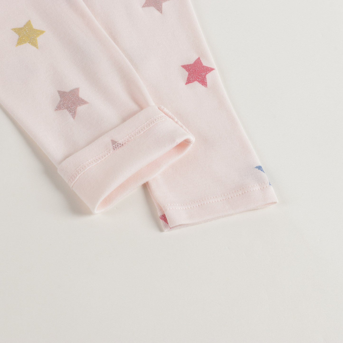 Girls Pink Stars Nightwear Set