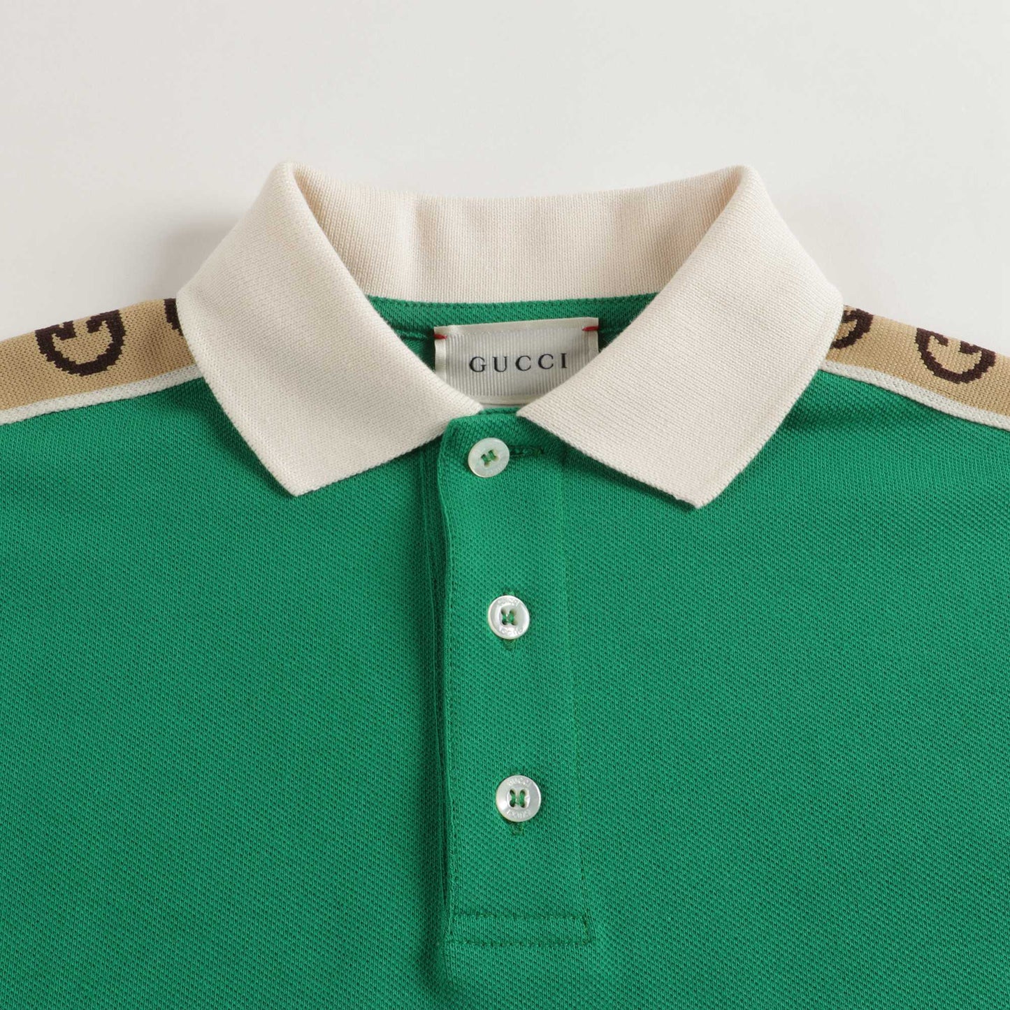 Boys Green GG Poloshirt