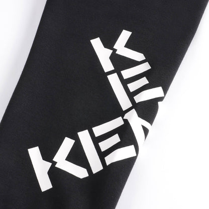 男童黑色Logo长裤