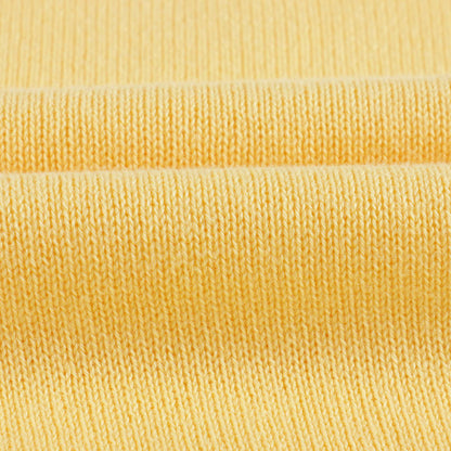 Girls Yellow Logo Knit Vest
