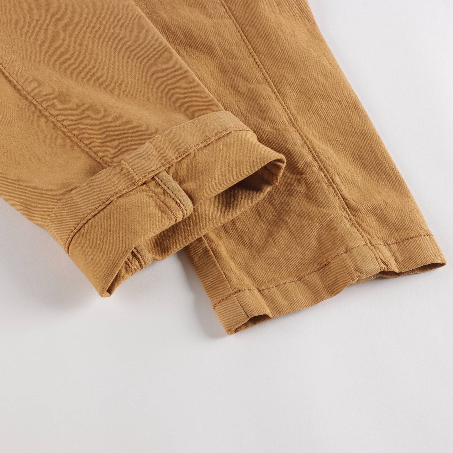 女童蜜糖色棉长裤