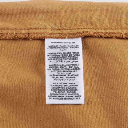 女童蜜糖色棉长裤