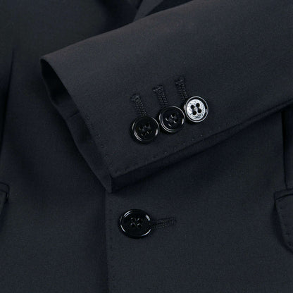 Baby Boys Black Wool Tuxedo