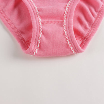 女童彩色棉内裤套装 (5件)