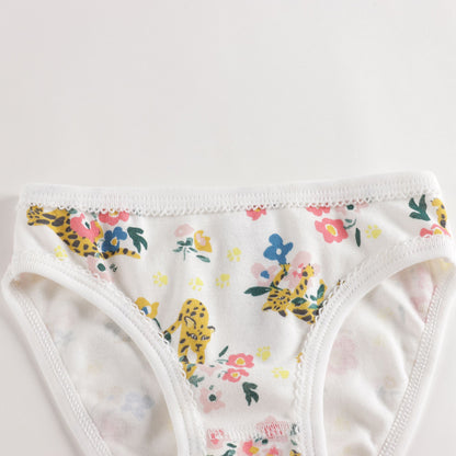 女童彩色棉内裤套装 (5件)
