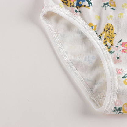 女童彩色棉内裤套装 (5件)