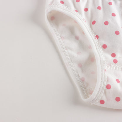 女童彩色棉内裤套装 (5件)