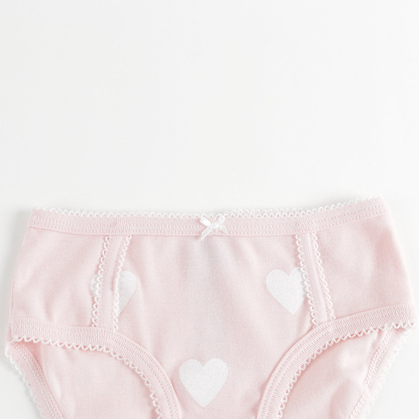 Girls Multicolor Hearts Underwear Set ( 3 Pieces )