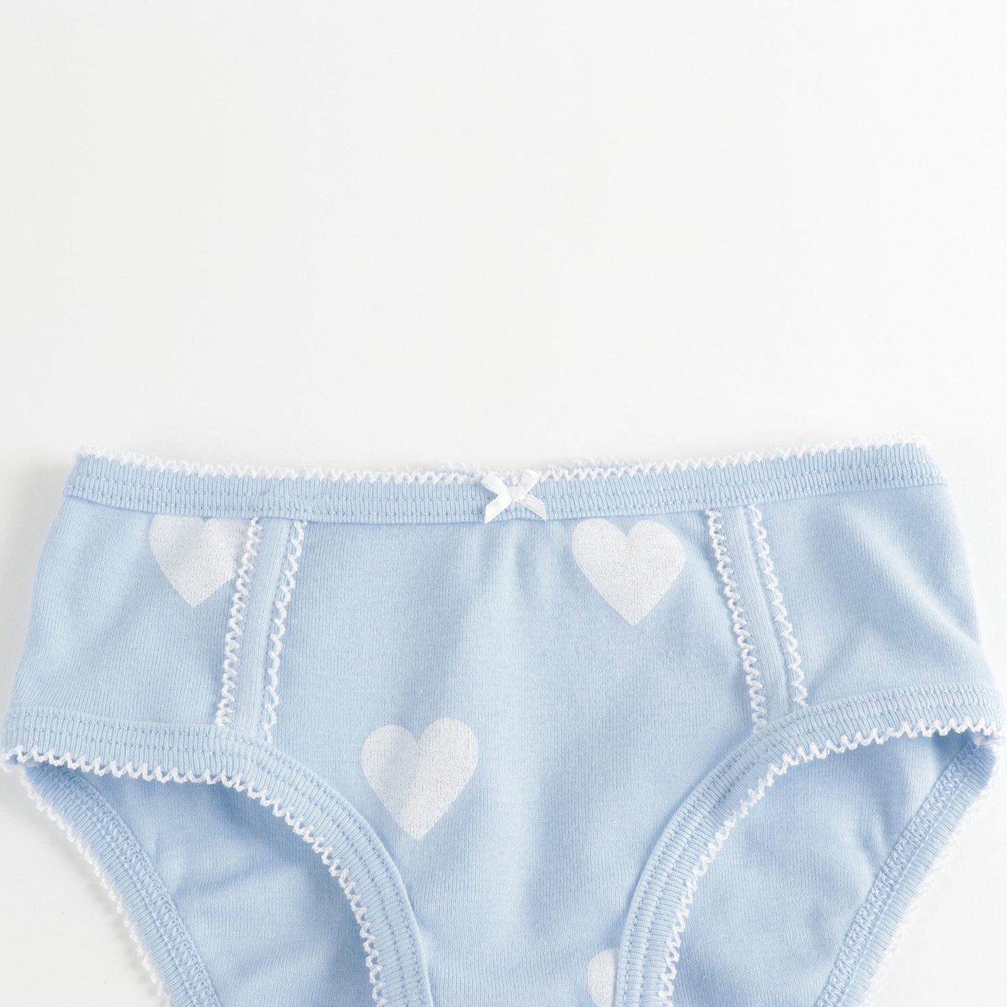 Girls Multicolor Hearts Underwear Set ( 3 Pieces )