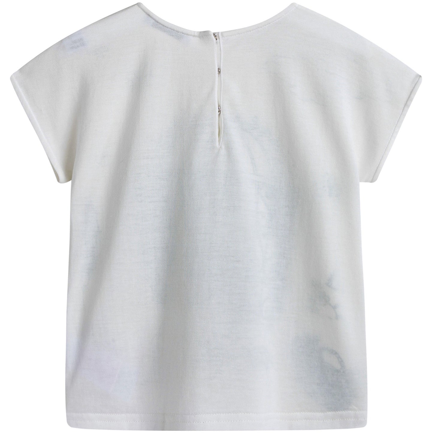 Baby Girls White & Green 'Botanical Garden' Print T-Shirt