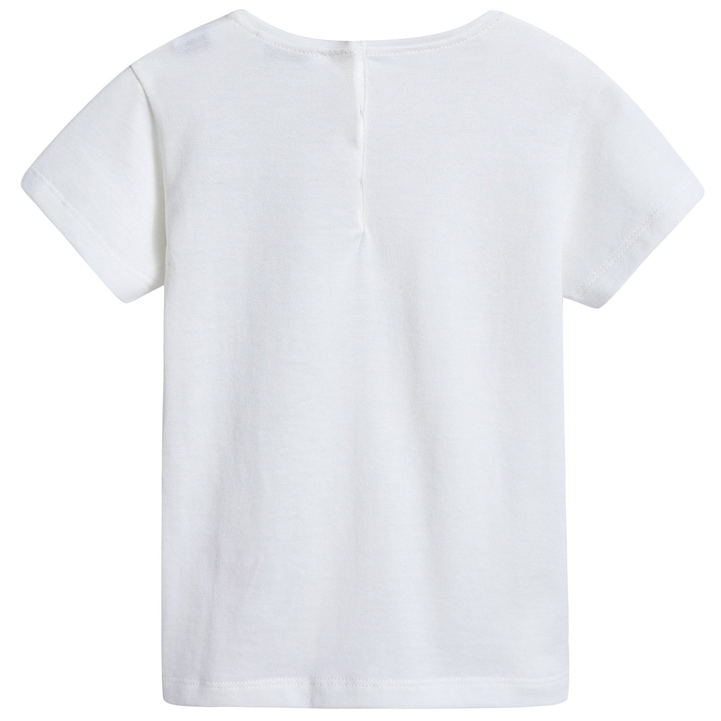 Baby  Girls   White   鈥淟OVE鈥?  Cotton   T-shirt
