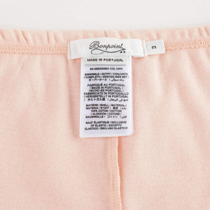 Baby Girls Light Orange Cotton Set
