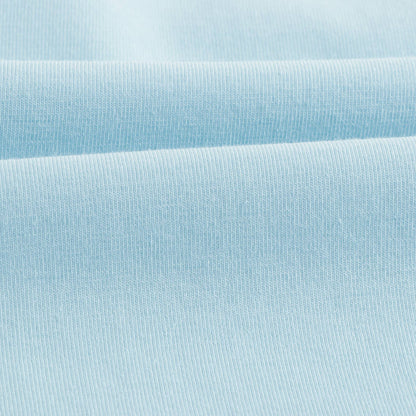 Baby Boys & Girls Blue Cotton T-Shirt