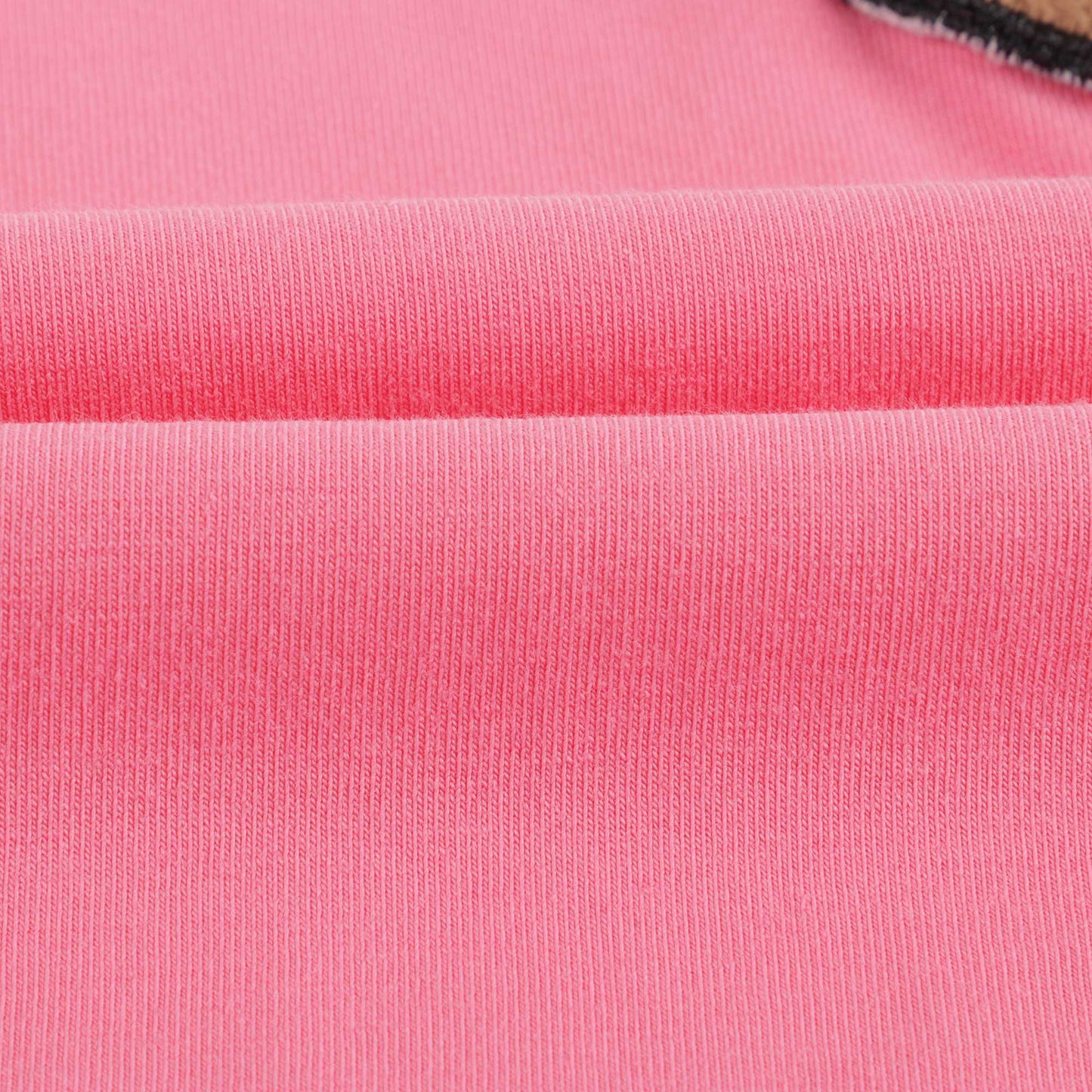 Baby Boys & Girls Pink Cotton T-Shirt