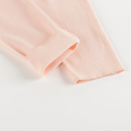 Baby Girls Light Orange Cotton Set