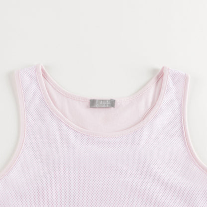 Girls Pearl Pink Tank Top