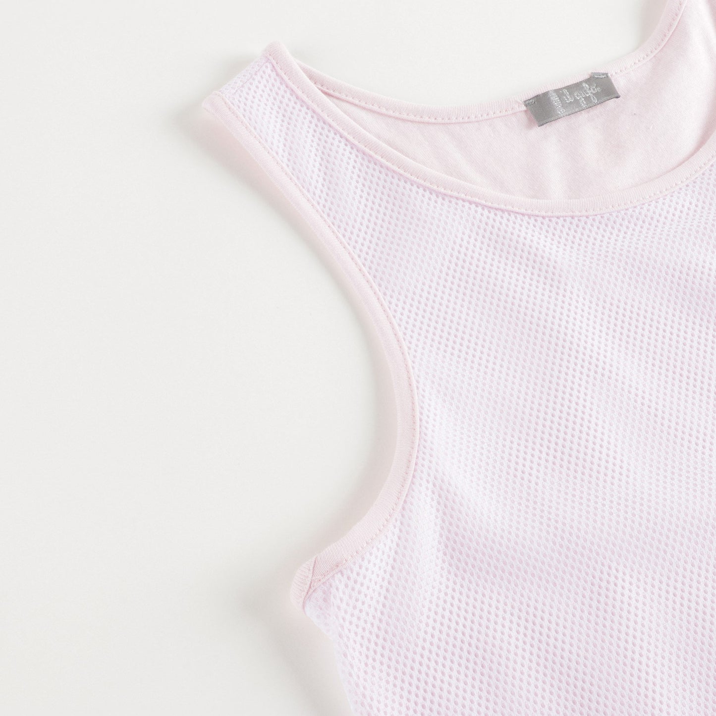 Girls Pearl Pink Tank Top