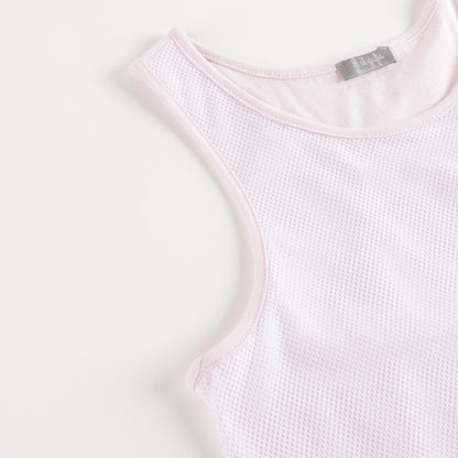 Girls Pearl Pink Tank Top