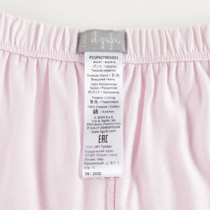 Girls Pearl Pink Shorts