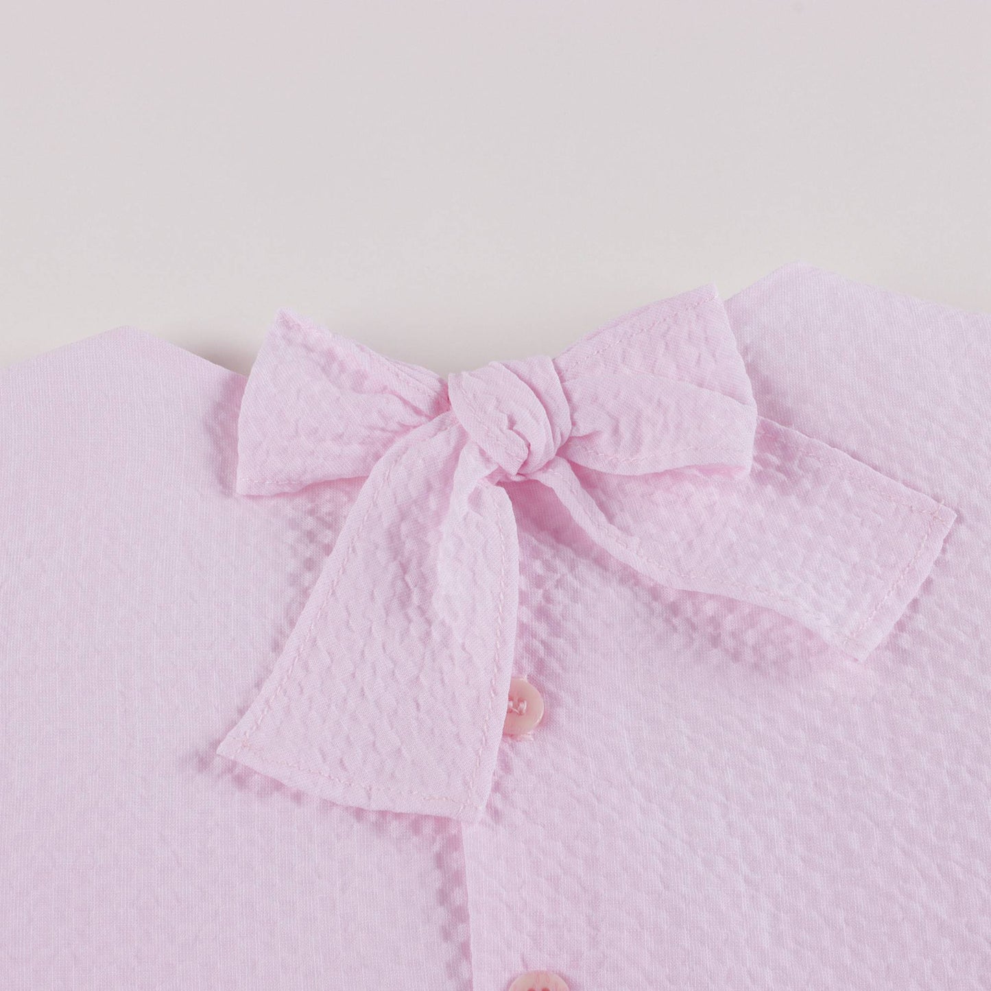 Girls Pink Cotton Dress