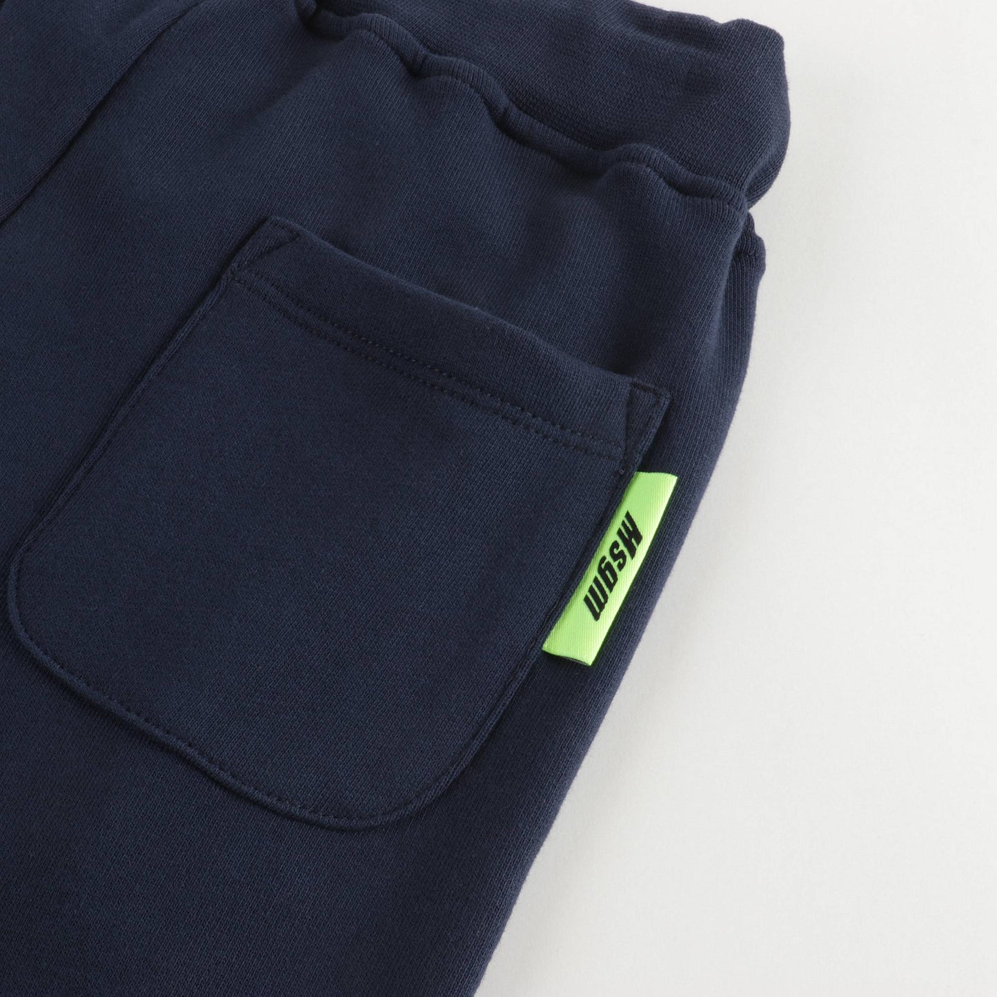 男童黑色Logo棉短裤