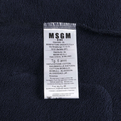 男童黑色Logo棉短裤