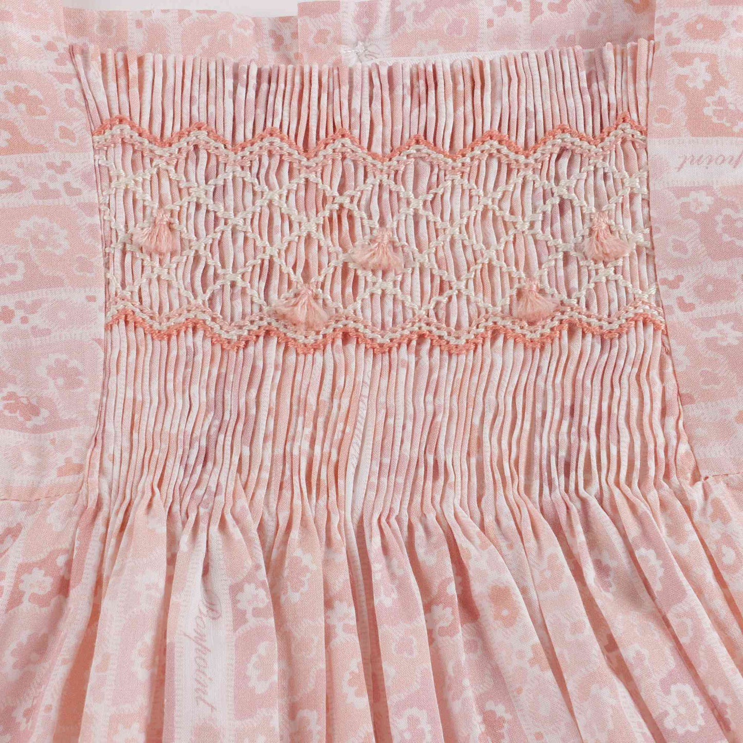 Baby Girls Light Pink Cotton Dress