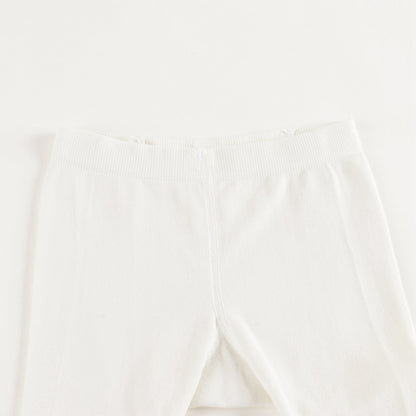 Baby Girls Off White Tights