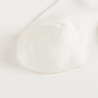 Baby Girls Off White Tights