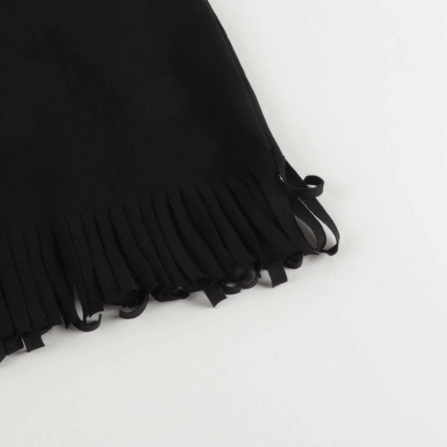 女童黑色Logo棉连衣裙