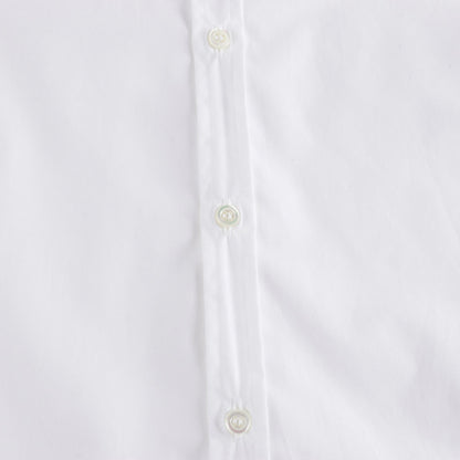 Boys White Cotton Shirt