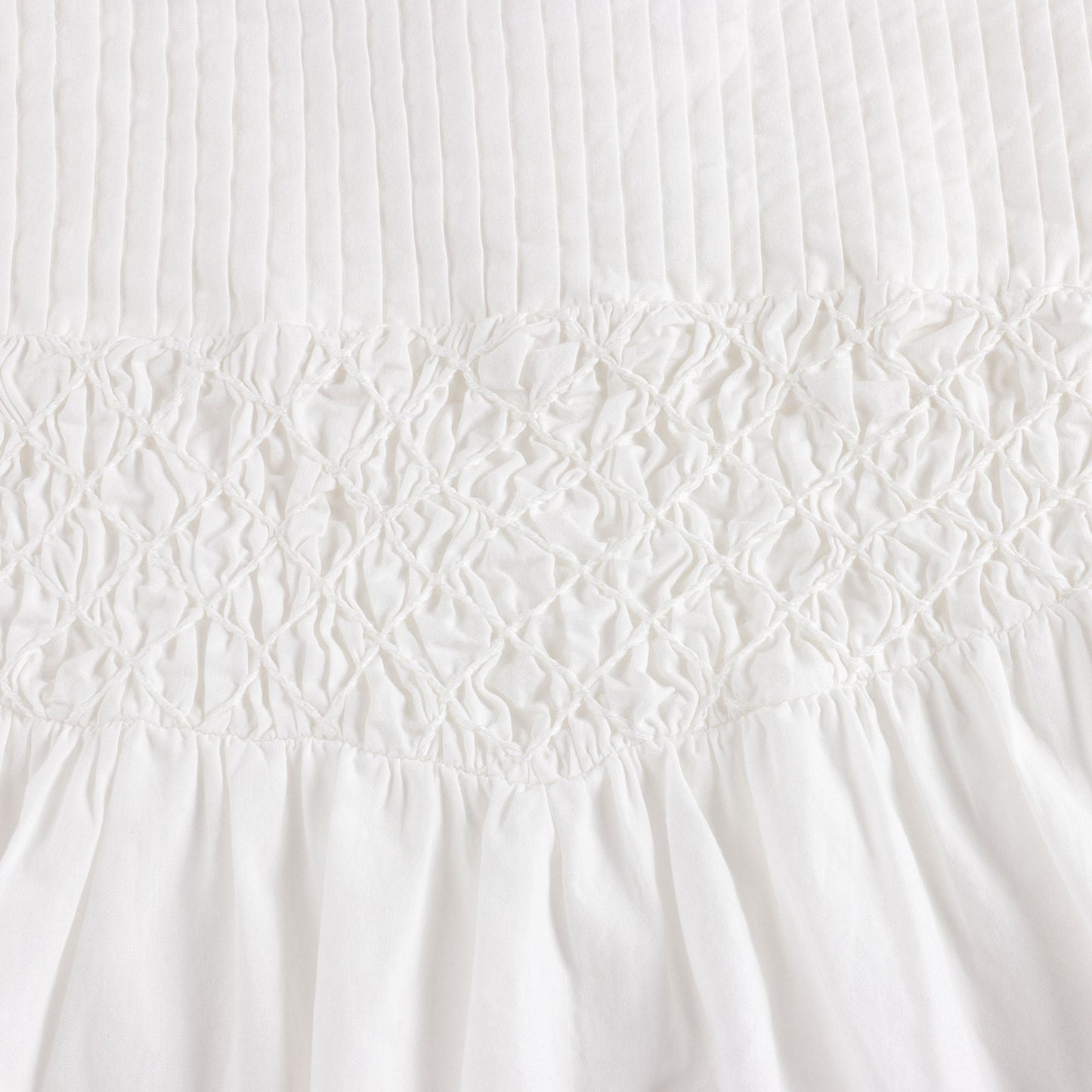 Girls White Cotton T-Shirt