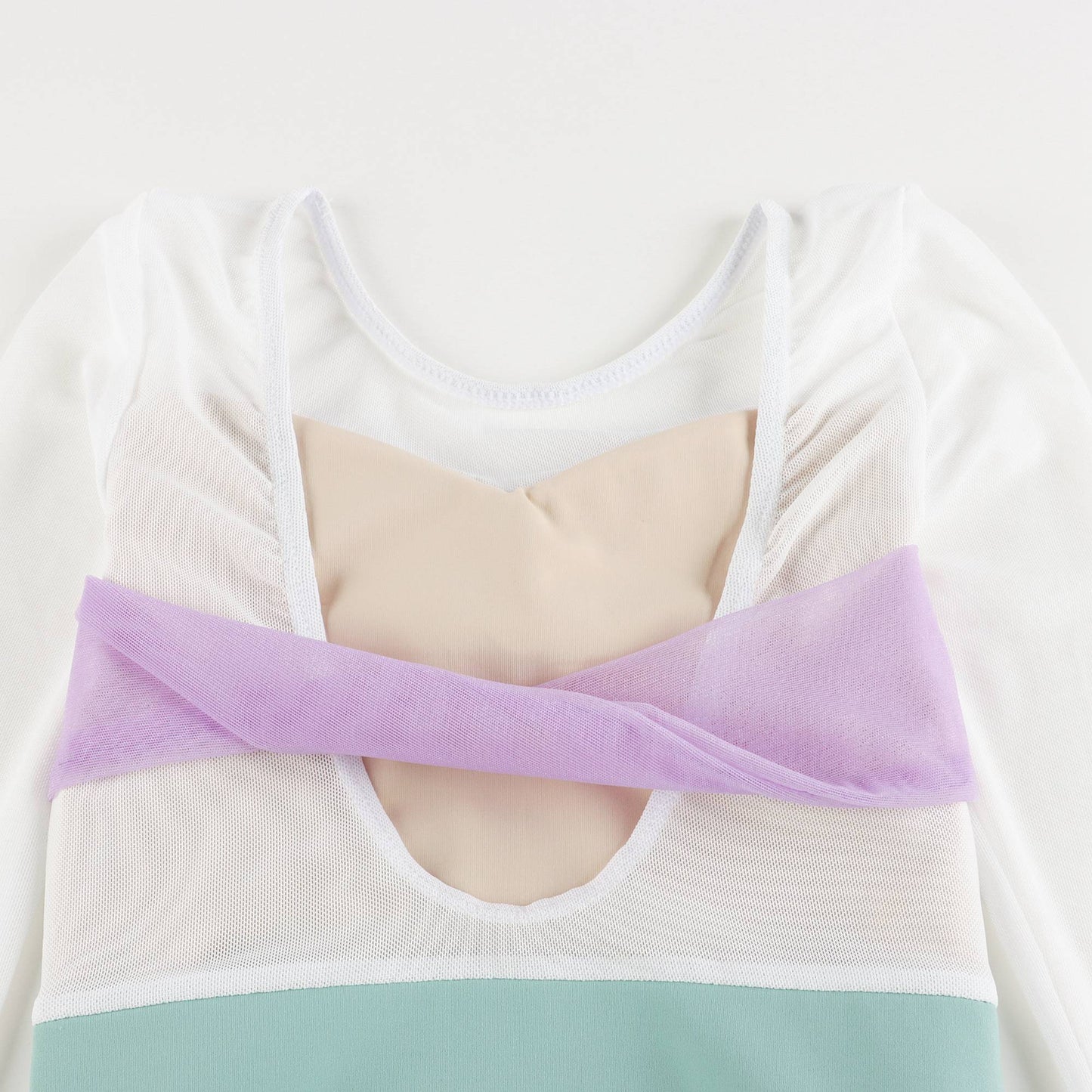 女童爱丽儿公主芭蕾练功服
