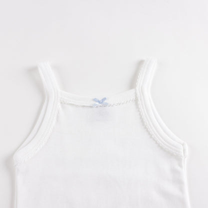 女婴彩色棉连体衣套装 (3件)