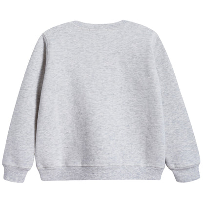 女童灰色卫衣