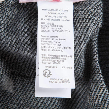 女童白色樱桃帽子