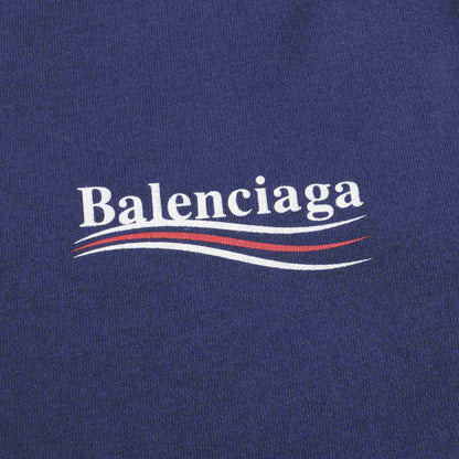 Boys & Girls Blue Logo Cotton Top