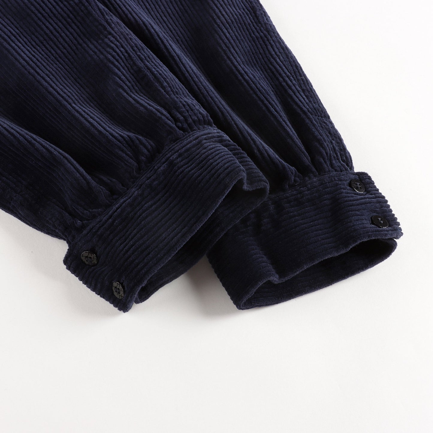 女童蓝色丝绒长裤