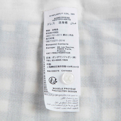 女小童格子连衣裙