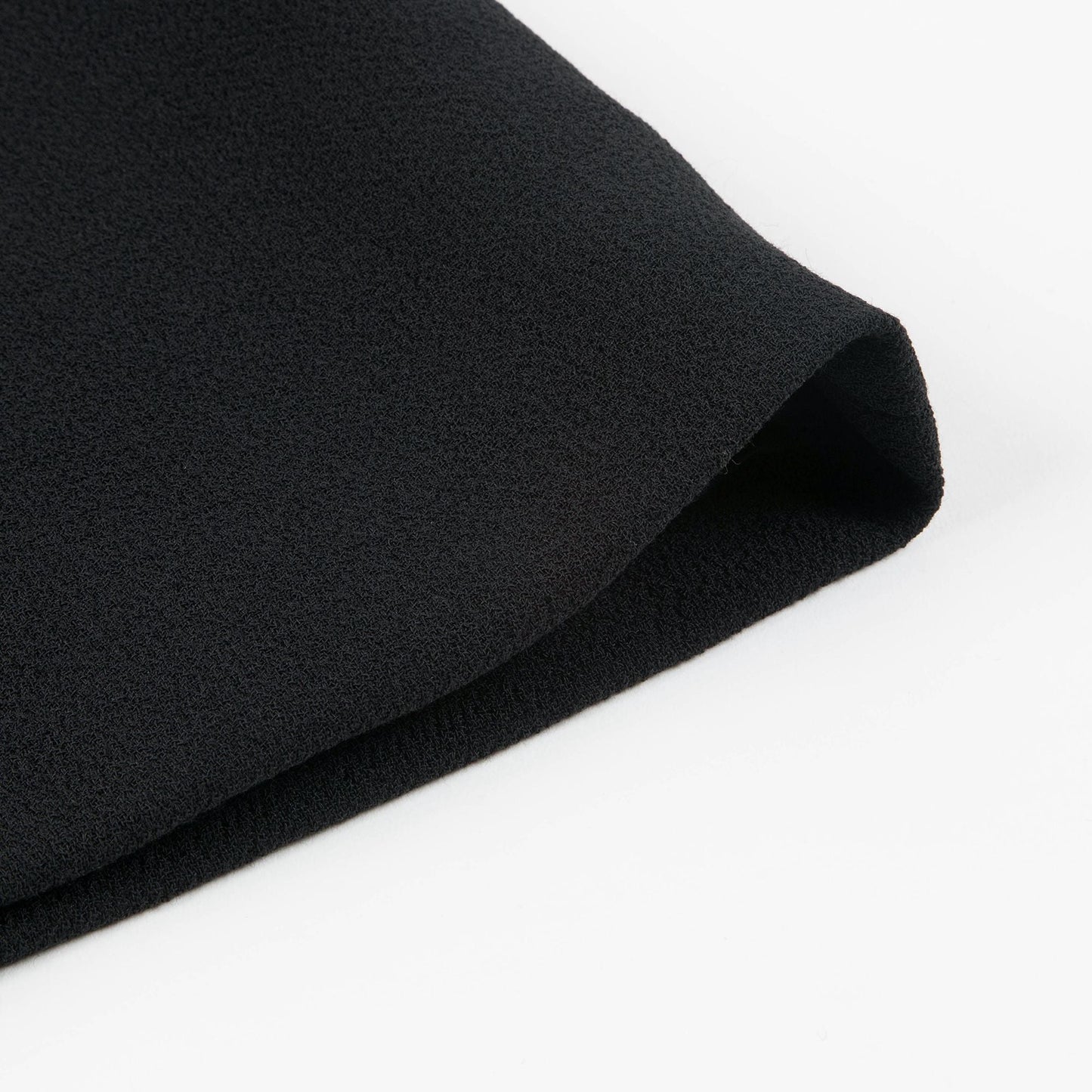 Girls Black "DG" Wool Dress