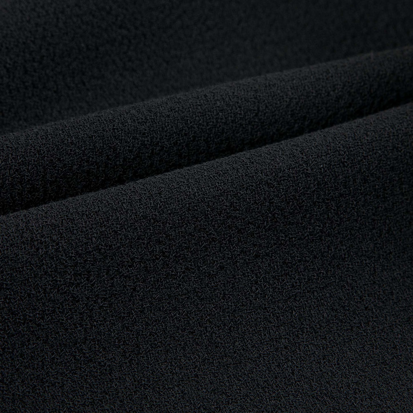 Girls Black "DG" Wool Dress