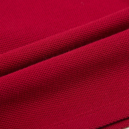 Boys Military Red Cotton Polo Shirts