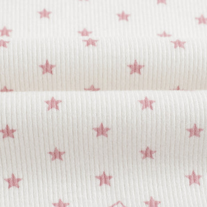 Girls White Stars Nightwear Set