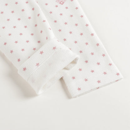 Girls White Stars Nightwear Set