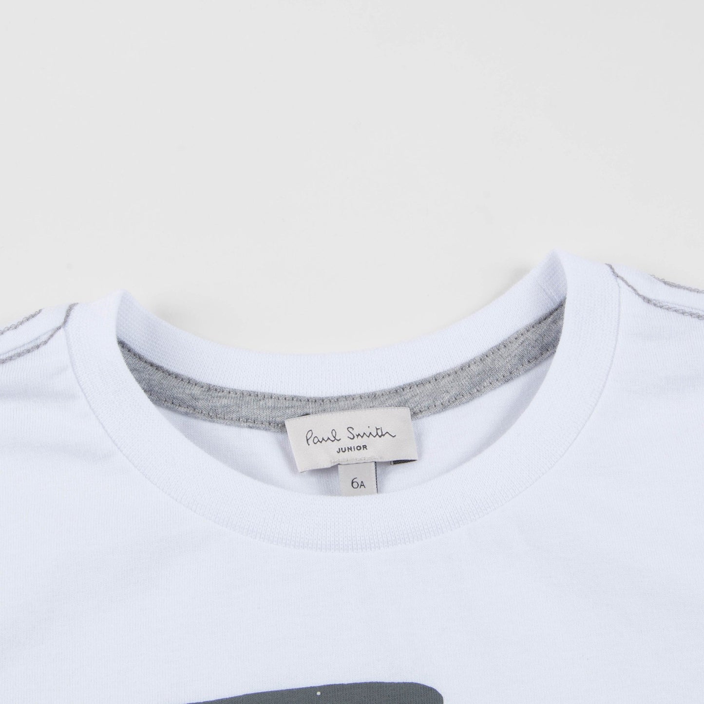 Boys White "UFO" Printed T-shirt