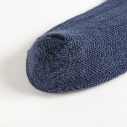 Girls Blue Faience Tights