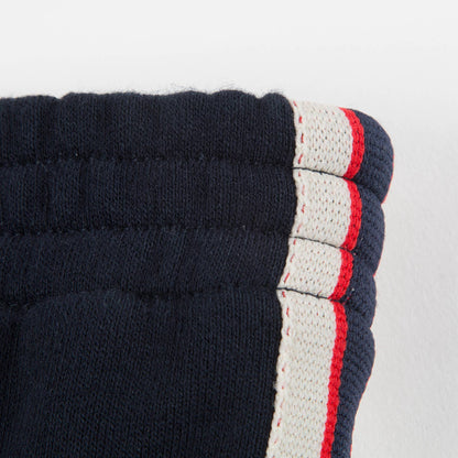 Baby Navy Blue Cotton Joggers