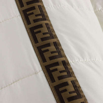 儿童白色双面羽绒服