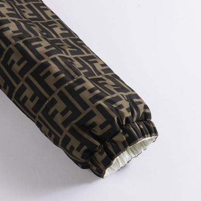 儿童白色双面羽绒服