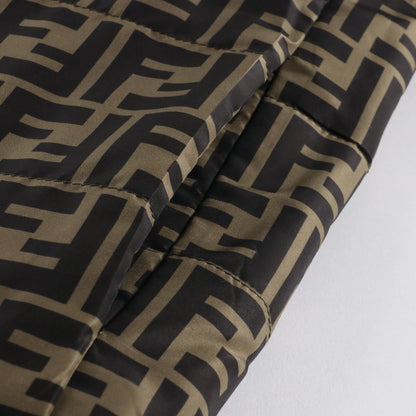 儿童白色双面羽绒服